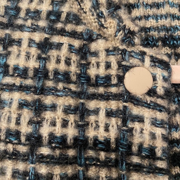 Mango Tweed Bomber Jacket - Picture 5 of 6